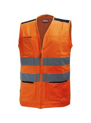 Smart U-Power high visibility work vest