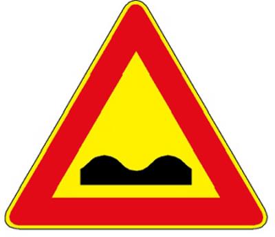 ROAD SIGN DEFORMED